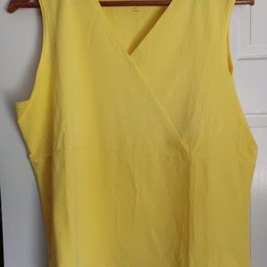 V-neck tank top